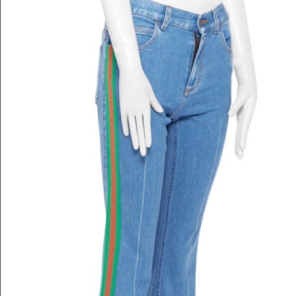Gucci Denim with Web Stripe